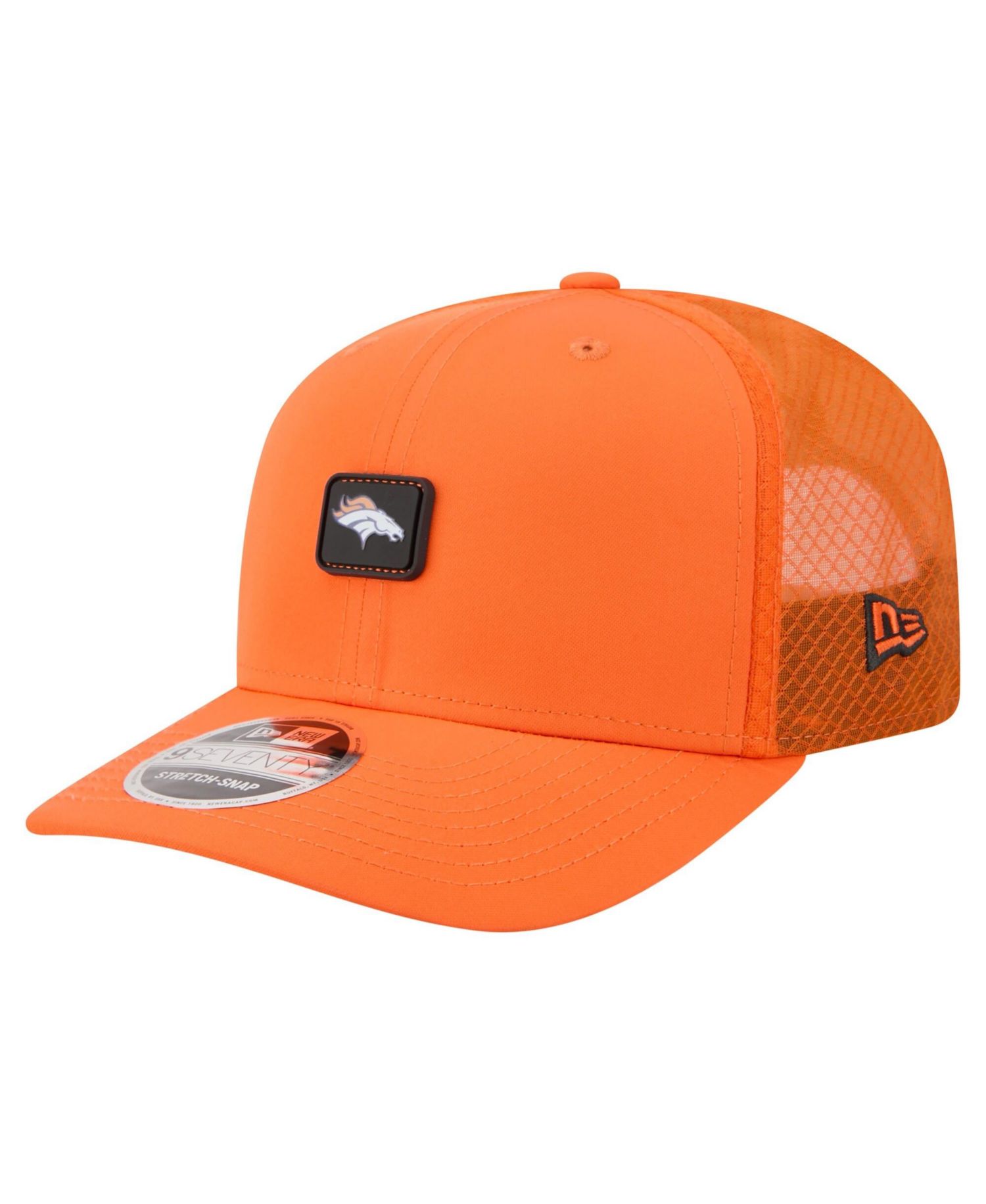 Men's Orange Denver Broncos Micro Badge 9SEVENTY Adjustable Hat