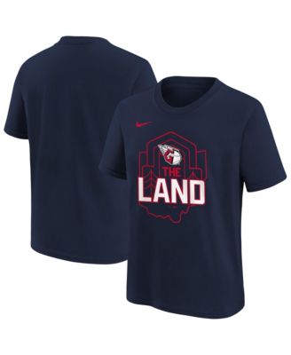 Big Boys and Girls Navy Cleveland Guardians Hometown Collection T-Shirt