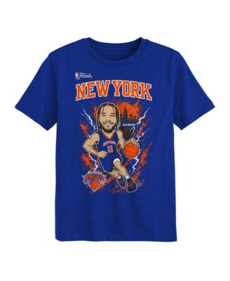 Preschool Jalen Brunson Blue New York Knicks 2026 NBA Finals Player T-Shirt