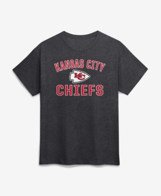 Men's Charcoal Kansas City Chiefs Cotton Victory Arch T-Shirt