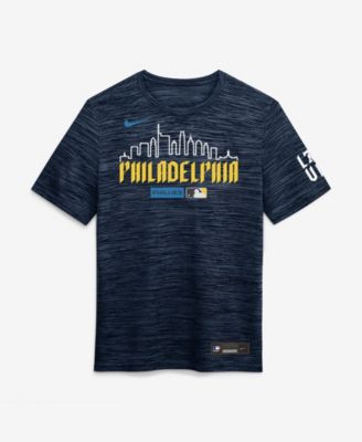Men's Navy Philadelphia Phillies Authentic Collection City Connect Velocity Dri-FIT T-Shirt
