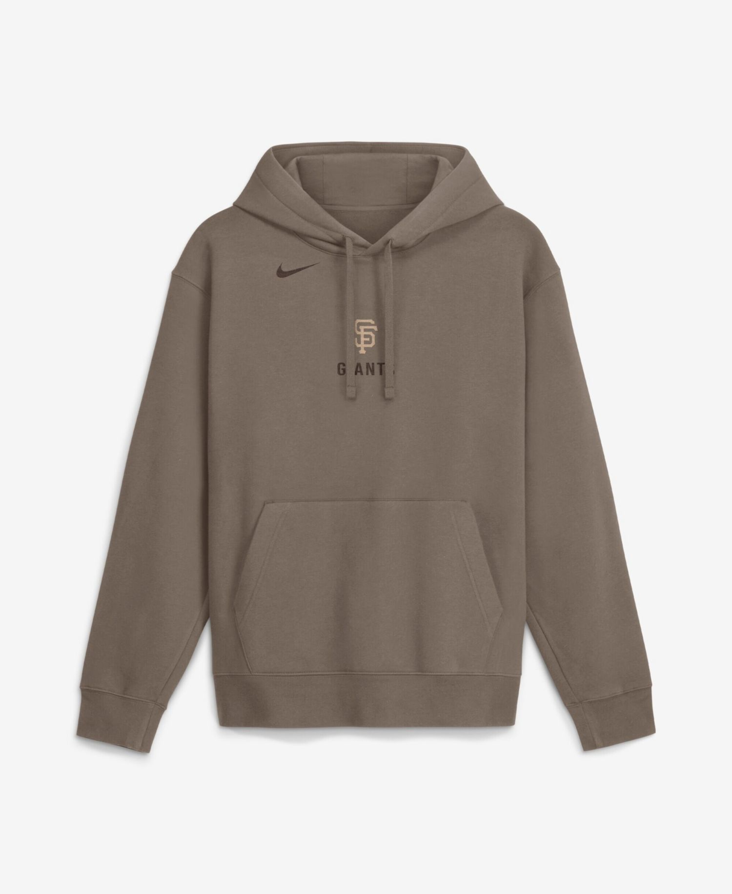 Men's Brown San Francisco Giants Fashion Club Pullover Hoodie
