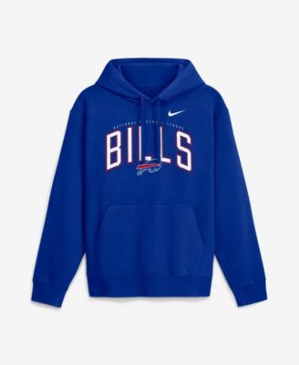 Men's Royal Buffalo Bills Expect Victory Club Fleece Pullover Hoodie