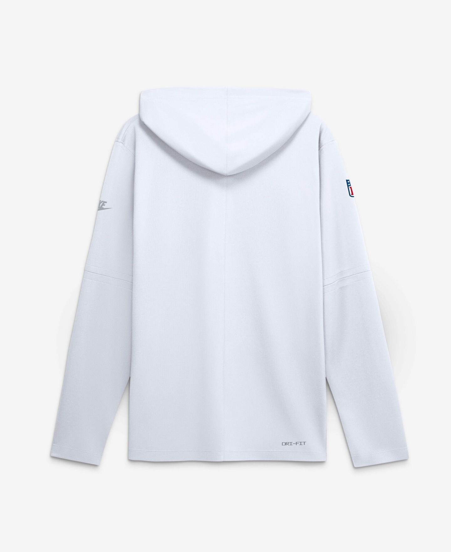 Мужская футболка Nike White Tampa Bay Buccaneers Sideline Alternate Lightweight Long Sleeve Hooded Dri-FIT — фото 2