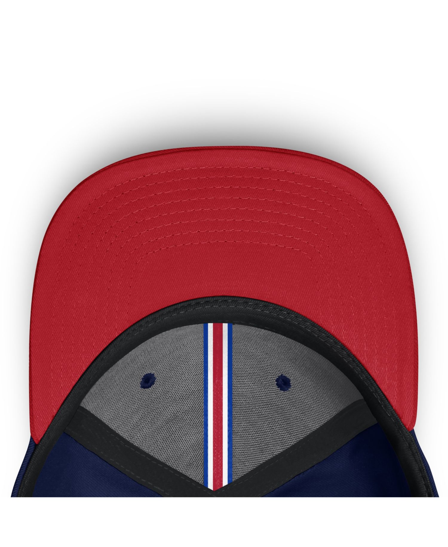 Men's Navy/Red New York Rangers Flex Fit Hat