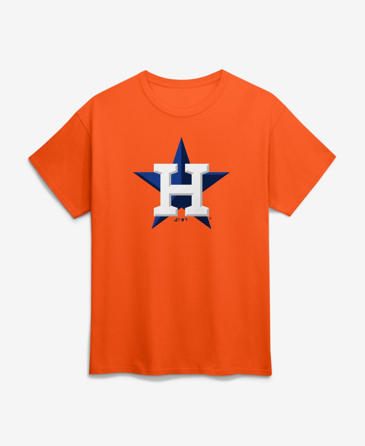Men's Orange Houston Astros Logo T-Shirt