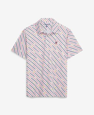 Men's White Team USA The Life, Liberty, Candles Performance Polo Shirt