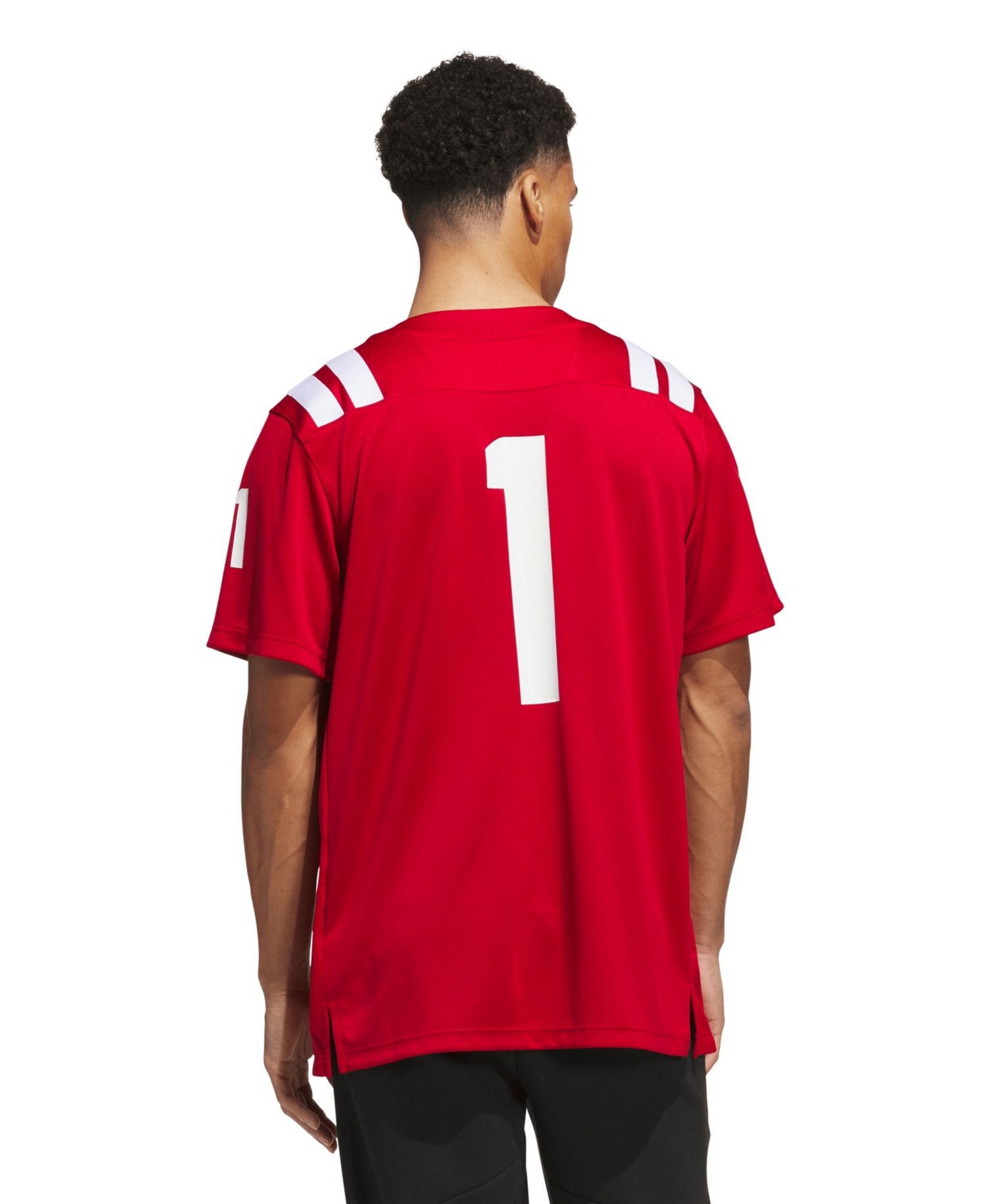 Men's #1 Scarlet Nebraska Huskers Home Premier Jersey