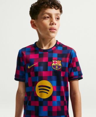 Big Boys and Girls Garnet Barcelona 2026/27 Home Pre-Match Jersey