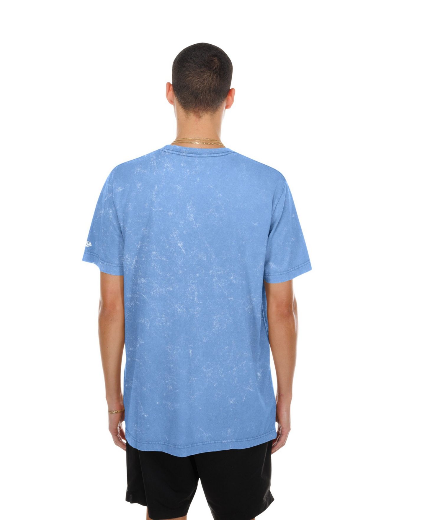Мужская футболка New Era Light Blue Philadelphia Phillies Mineral Wash — фото 4