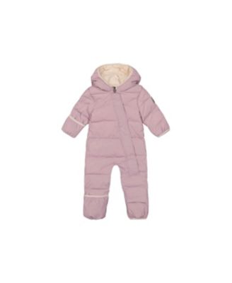 Baby Girls (3M-24M) Cloud One Piece Snowsuit Adapted for Car Seats