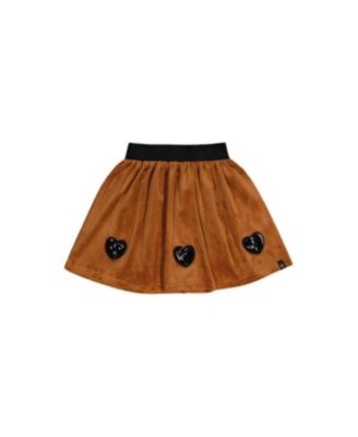 Toddler Girl ( size 2 Tto 5T ) Velvet Skirt