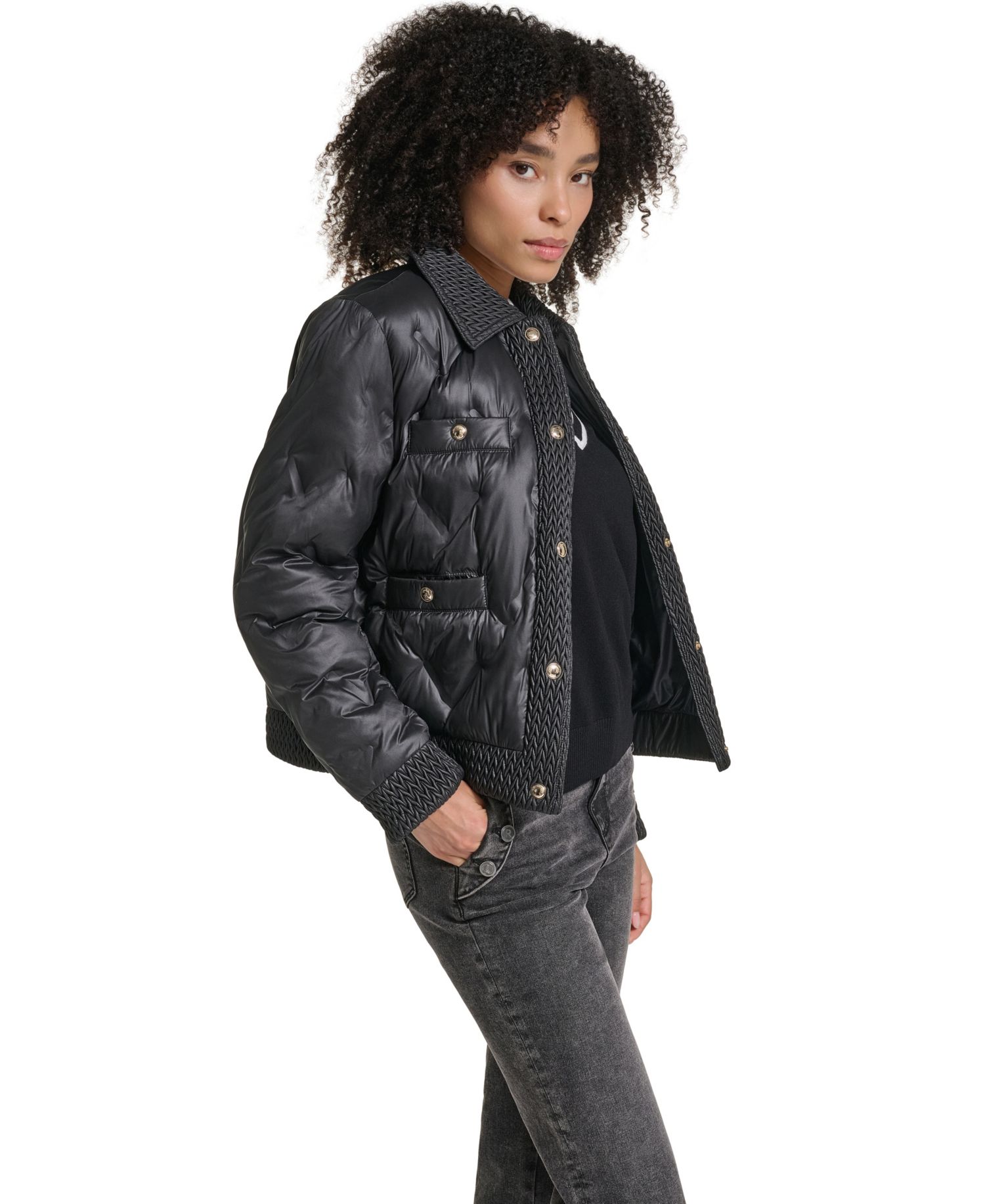 Women's Heat-Seal Quilted Puffer Jacket