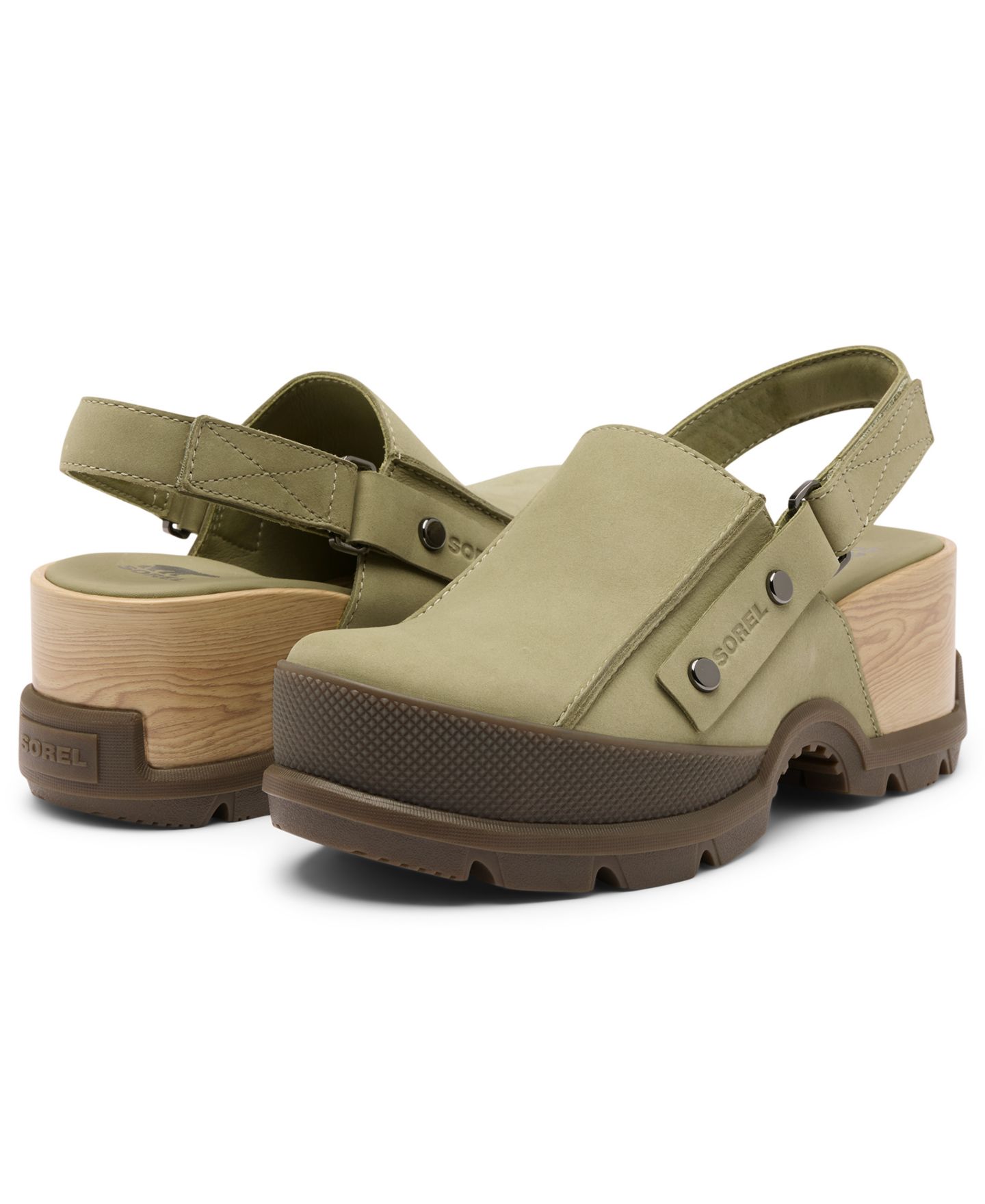 Женские сабо Sorel Roam'N RBR Slingback, цвет: Карамельный — фото 7