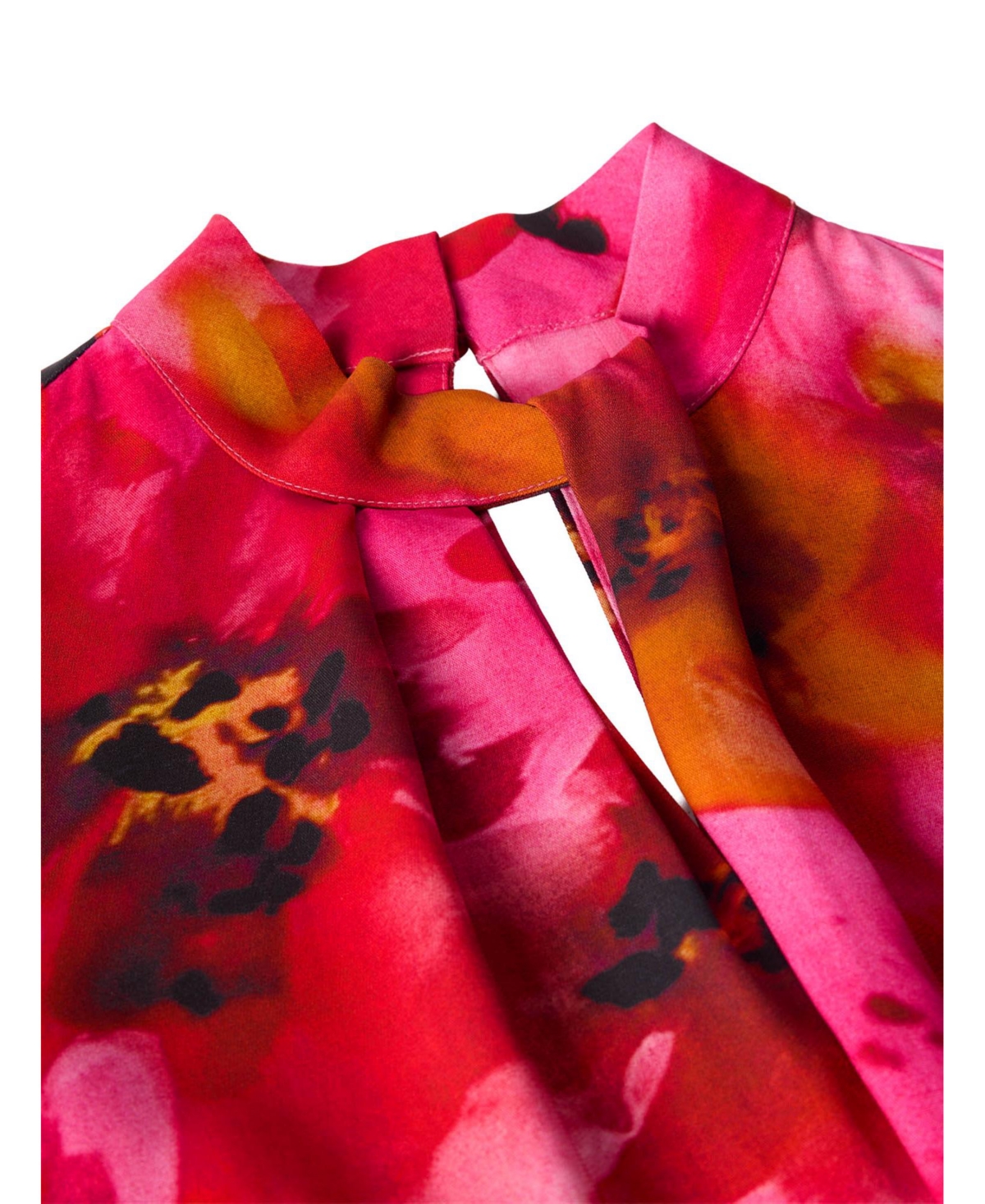 Whistles Women's Painterly Floral Midi Dress