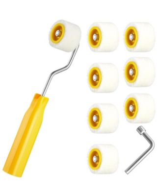 Mini Paint Roller Touch Up Trim Edge Corner Brush Window Frame