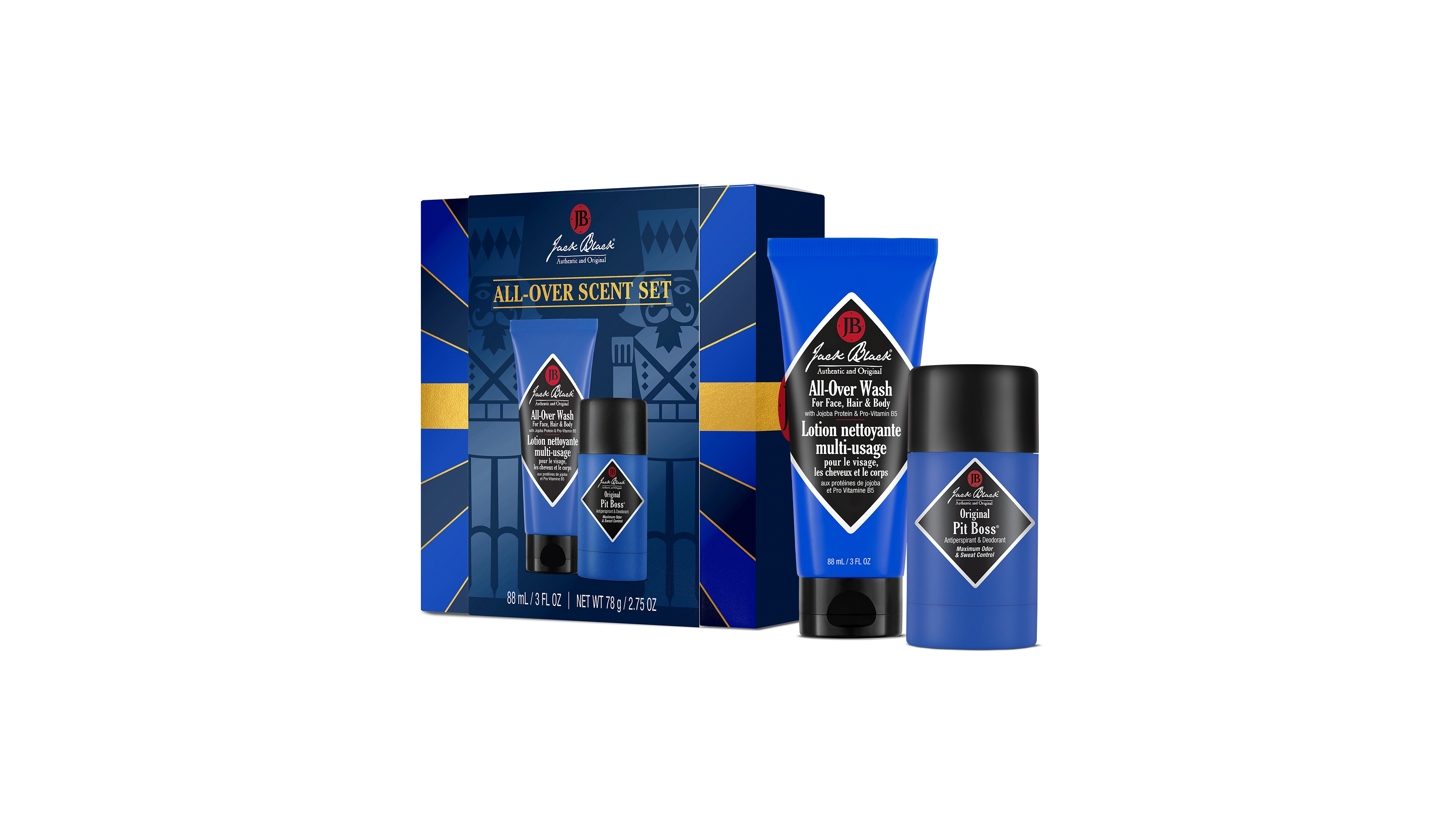Jack Black 2-Piece All-Over Wash Scent Gift Set
