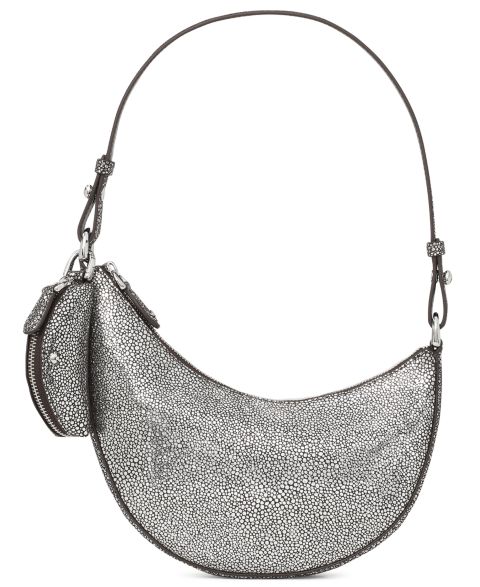 Женская сумка kate spade new york Metallic Dot Printed Small Shoulder, цвет: Металлик