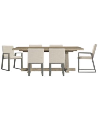 Tribeca 7-Piece Rectangle Dining Set (Table, 4 Side Chairs, & 2 Arm Chairs)
