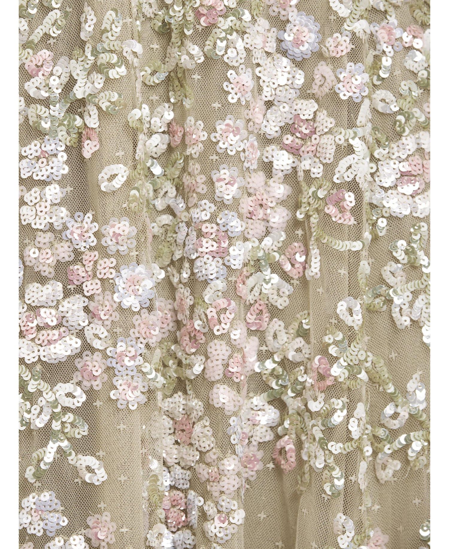 Women's Dream Garland Strapless Gown