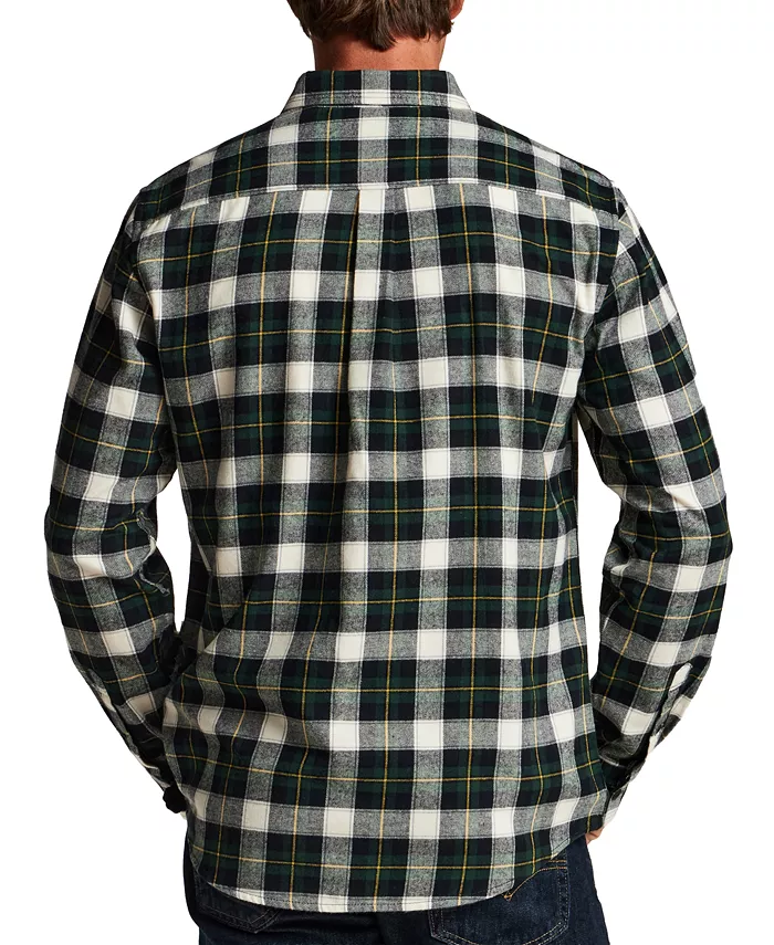 Men's Plaid Flannel Regular-Fit Shirt - thumbnail 4