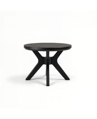 Cross Leg Round Side Table