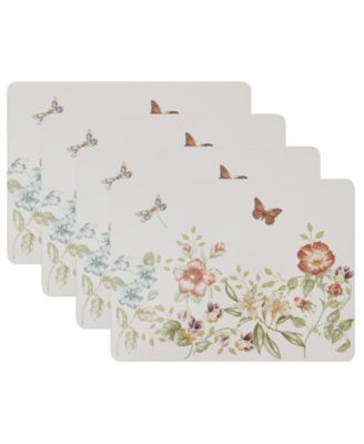 Butterfly Meadow Fall Cork Placemats, Set of 4