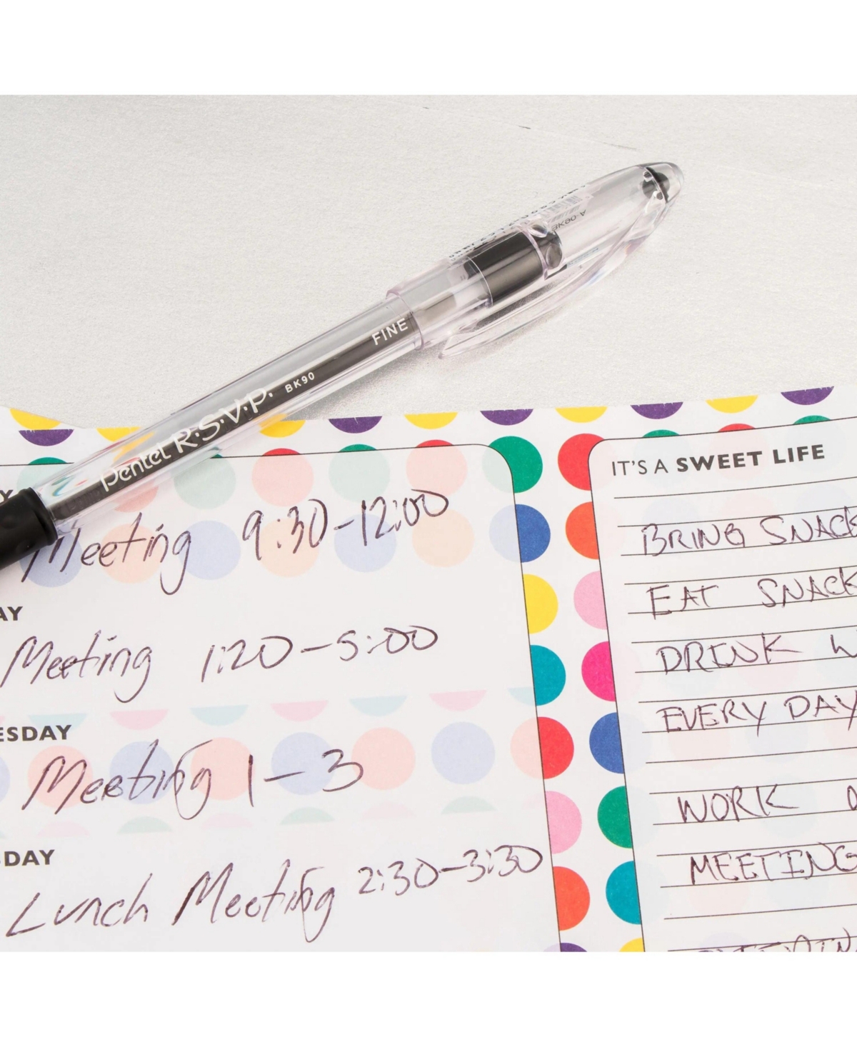 Pentel Rsvp Ballpoint Pen, (0.7mm) Fine Line, Buy 20, get 4 more Free