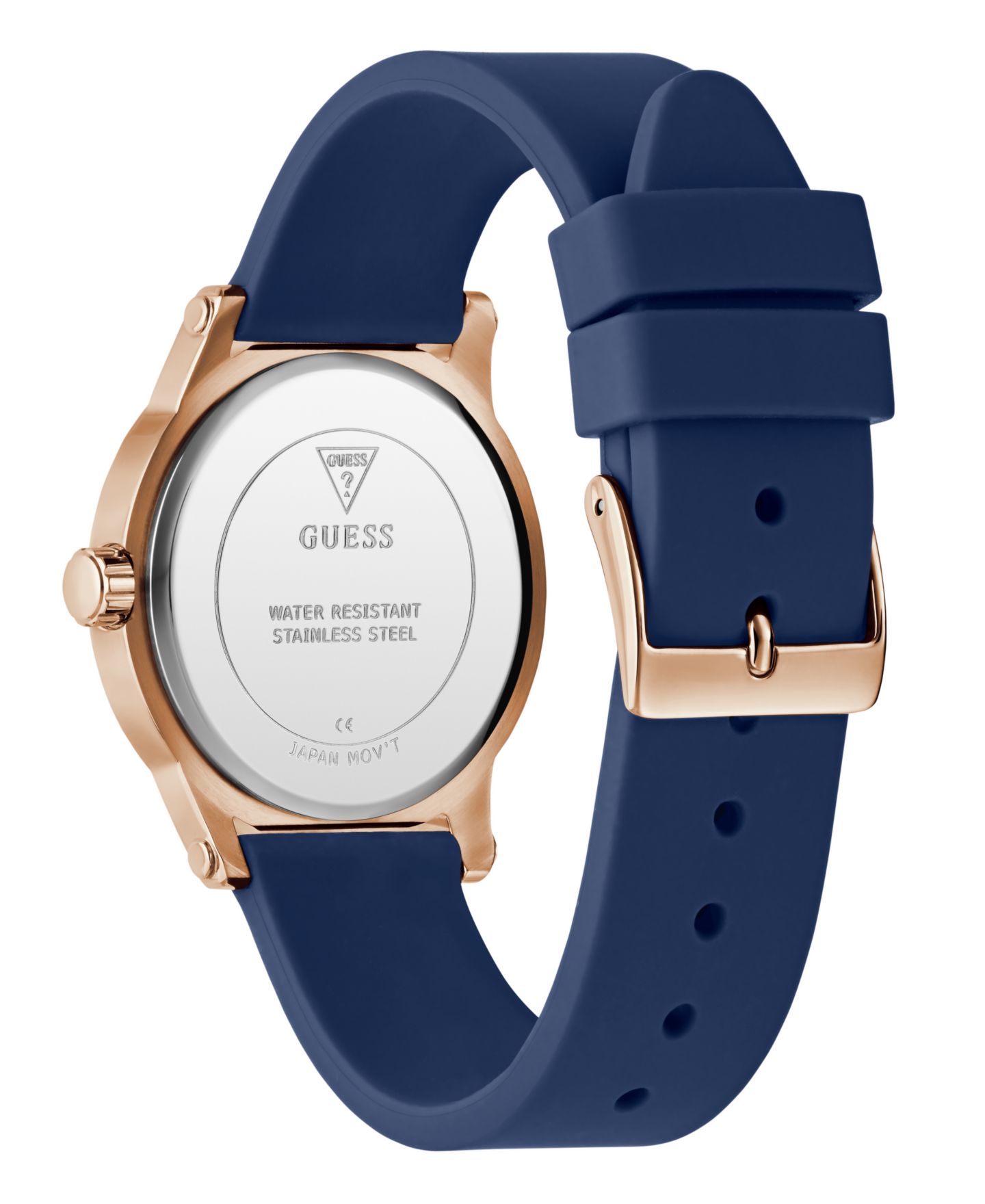 Женские часы GUESS Quartz Blue Silicone 36mm — фото 2