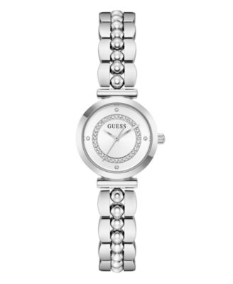 Women's Quartz Silver-Tone Stainless Steel Watch 26mm