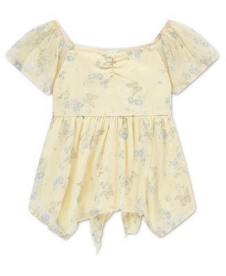 Girls' 7-16 Short-Sleeve Top