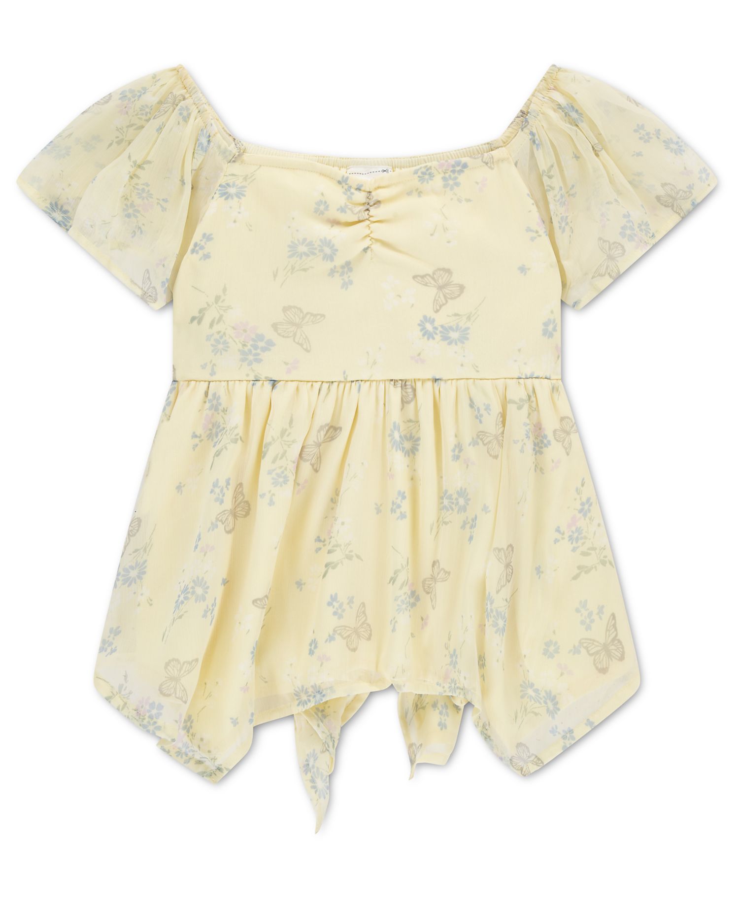Girls' 5-16 Short-Sleeve Top