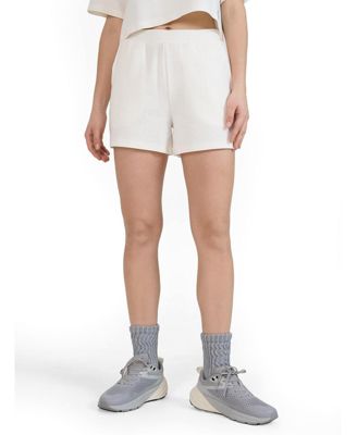 Women's Waffle Knit Short Sweatpants Regular Fit