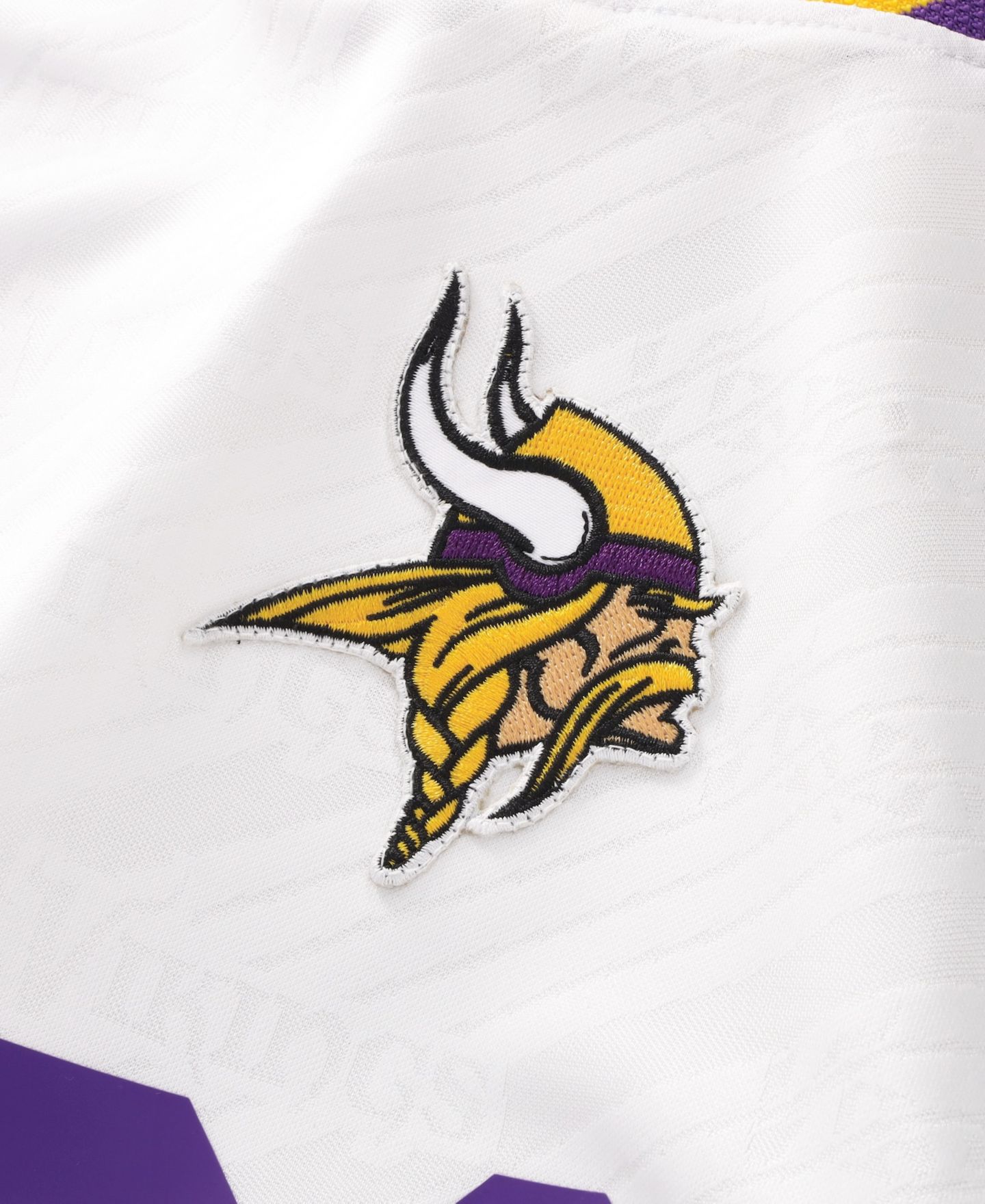 Мужской топ Fanatics White Minnesota Vikings Football x Football V-Neck Fan Jersey — фото 4