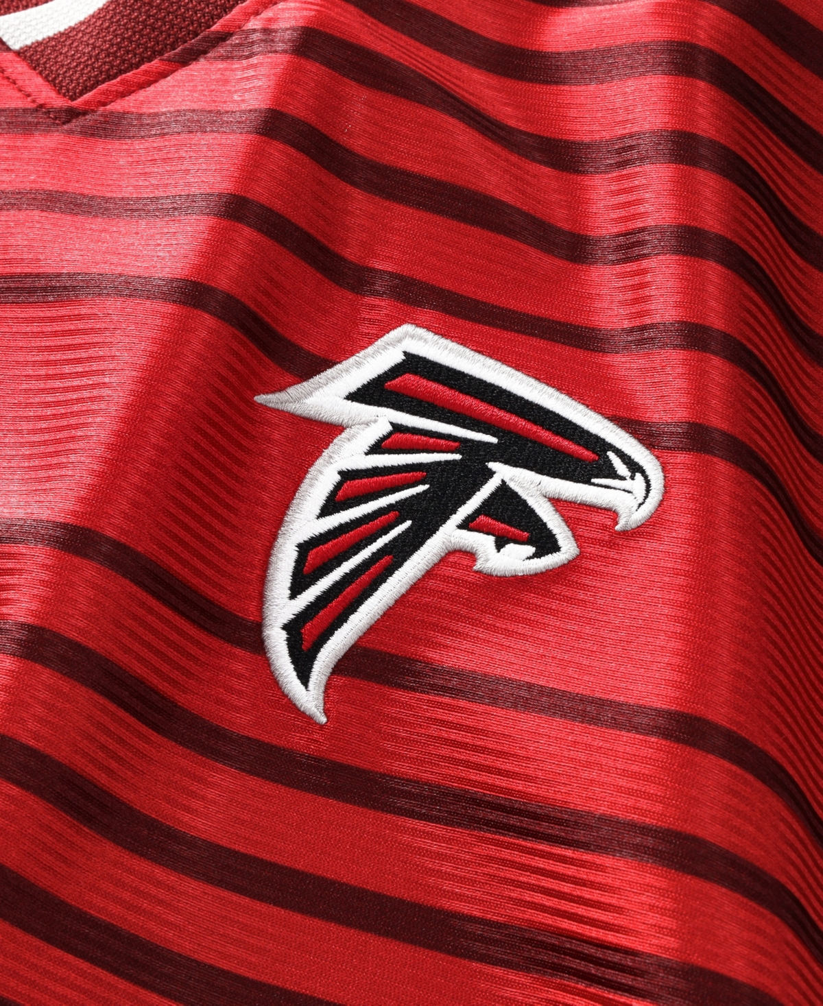 Fanatics Men's Red Atlanta Falcons Football x Football V-Neck Fan Top