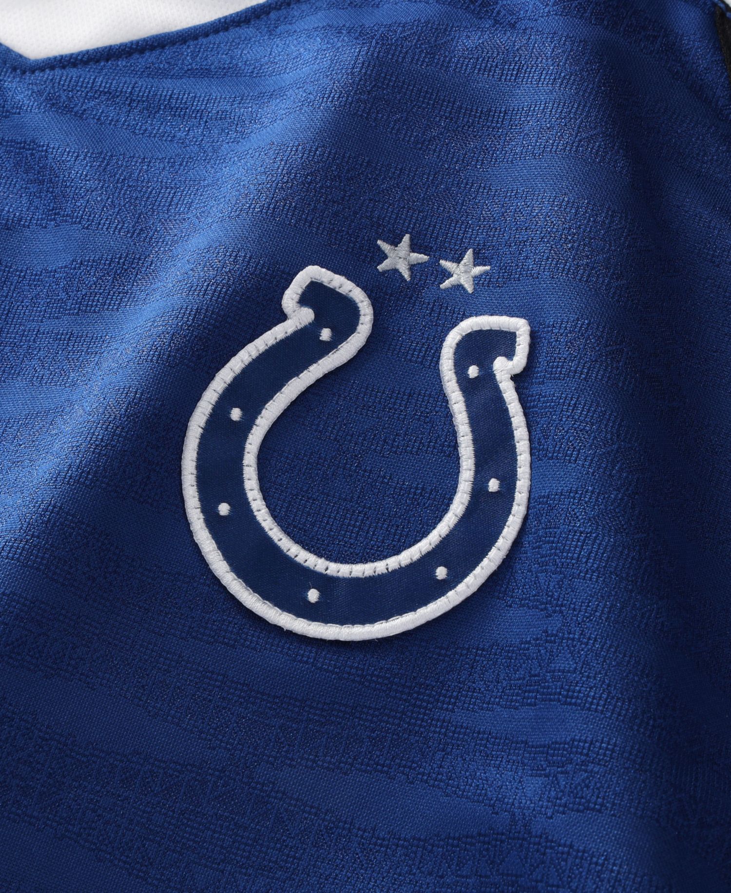 Men's Royal Indianapolis Colts Football x Football V-Neck Fan Jersey