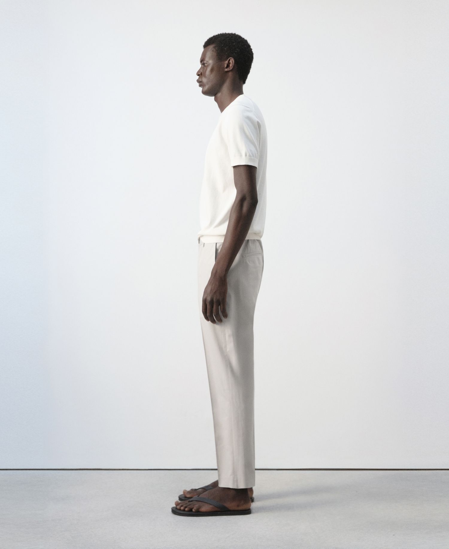 Men's Slim-Fit Cotton-Lyocell-Blend Pants