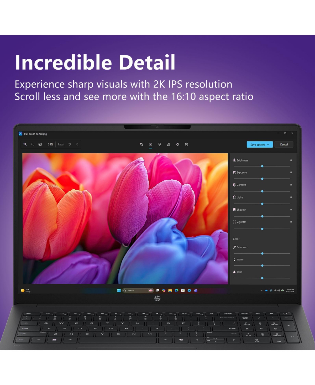 Hp OmniBook 3 16" Traditional Laptop Qualcomm Snapdragon X 16GB Ram Qualcomm Adreno X1-45 2TB Ssd Storage Windows 11 Pro 60Hz