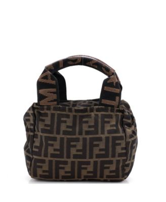 Mini Vintage 1925 Cosmetic Tote Zucca Canvas