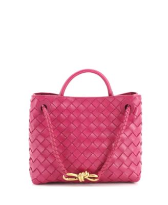 Small Andiamo Top Handle Bag Intrecciato Nappa