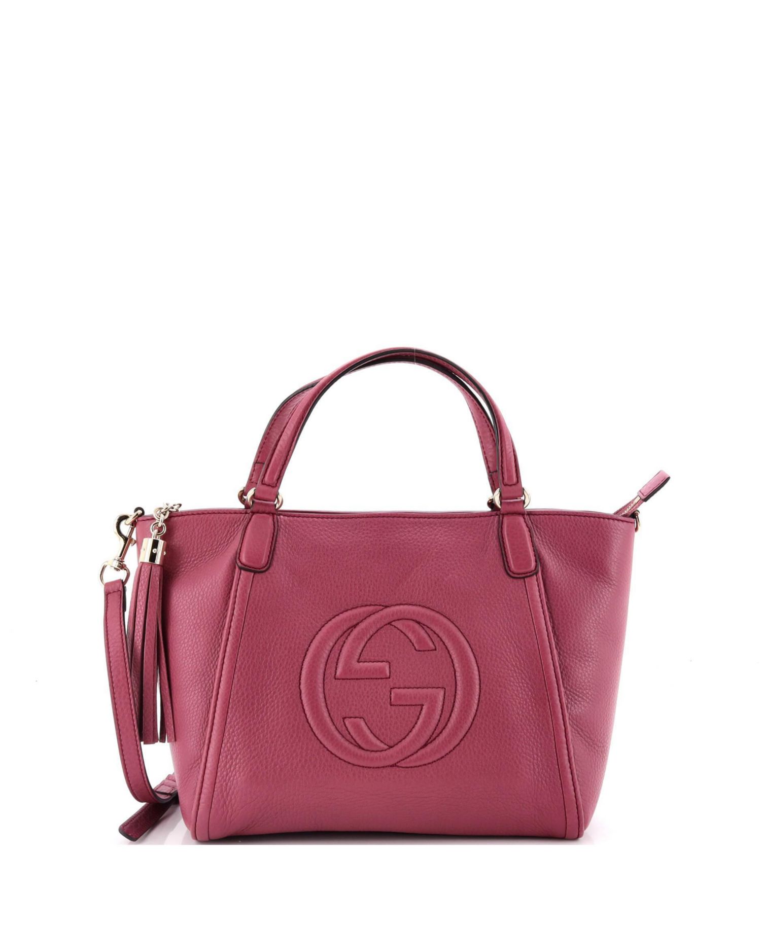 Small Soho Convertible Top Handle Bag Leather