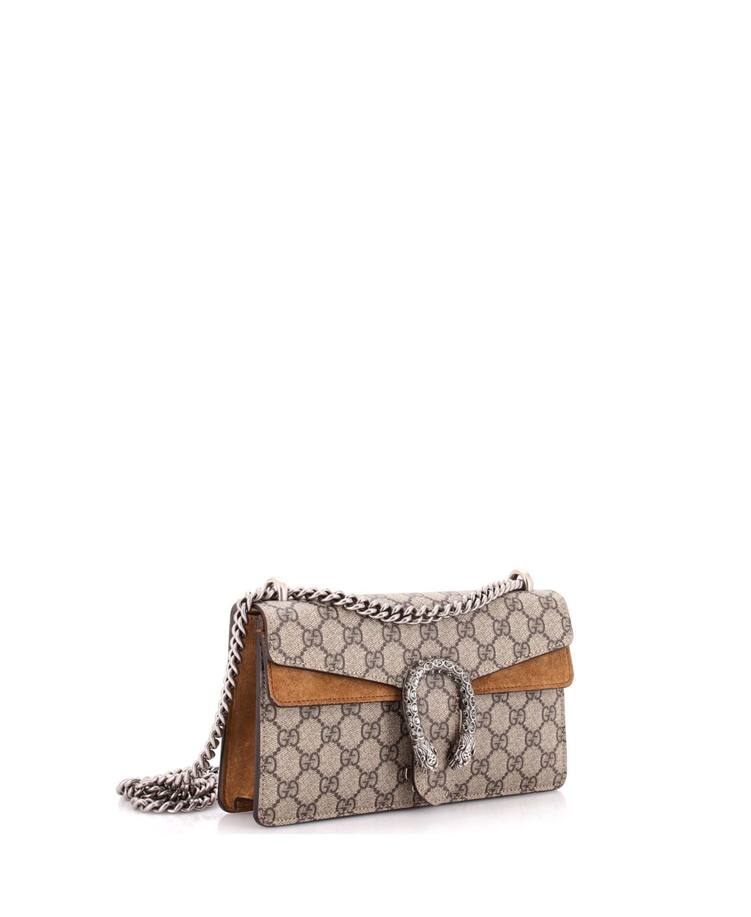 Small Dionysus Bag GG Coated Canvas