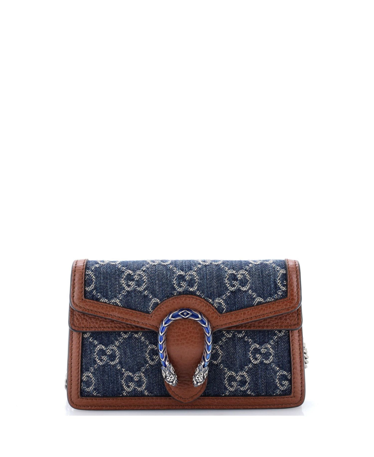 Super Mini Dionysus Bag GG Denim