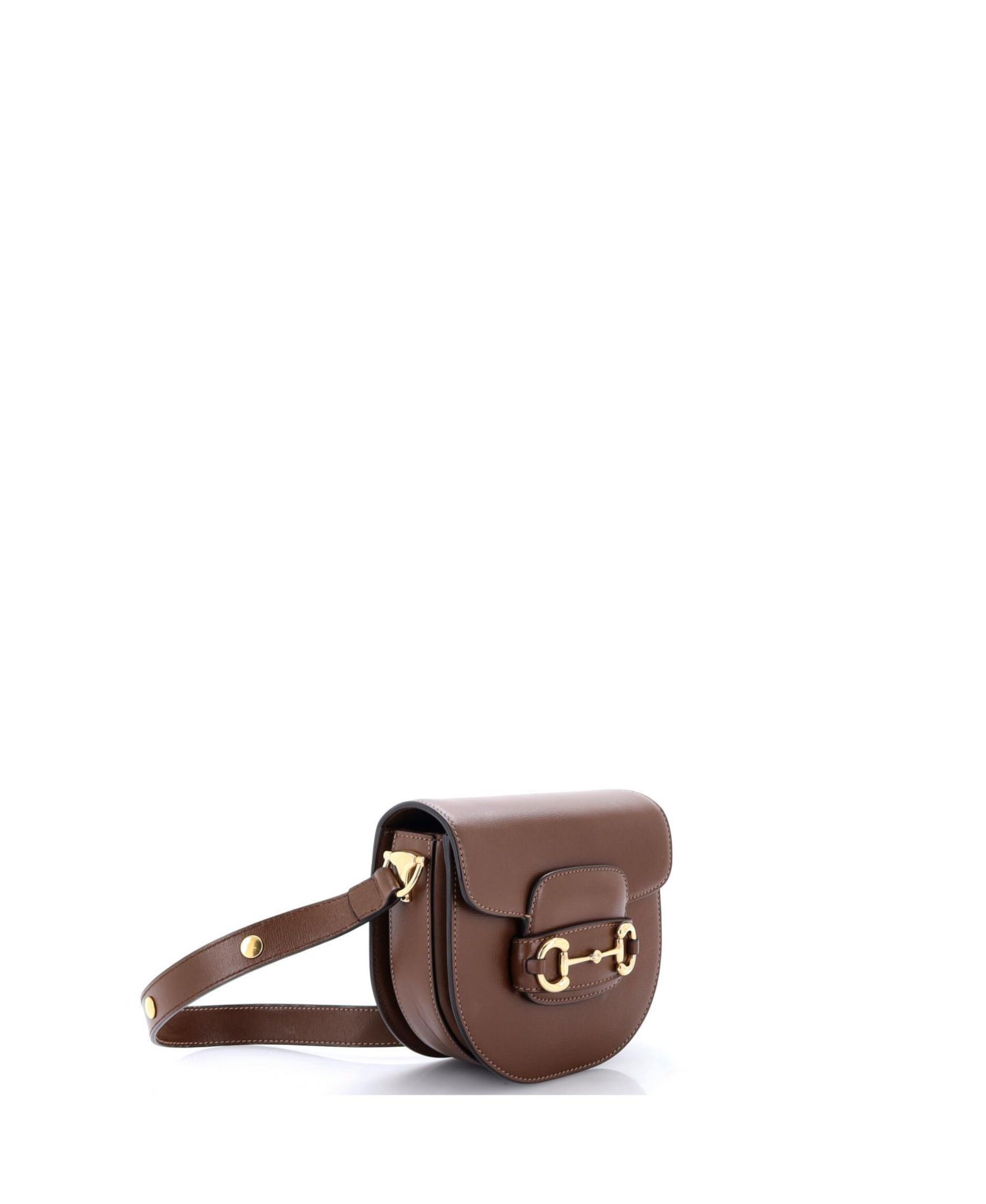 Mini Horsebit 1955 Rounded Shoulder Bag Leather