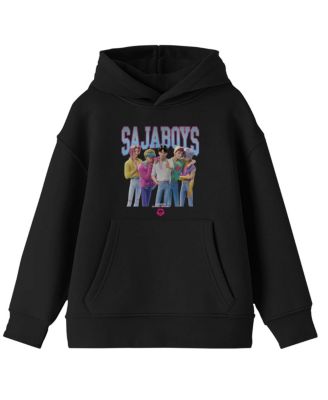 Saja Boys XS - XXL Group Shot Youth Long Sleeve Hooded Sweatshirt-Large