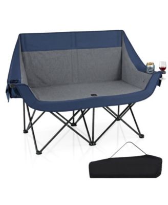 Heated Two-Person Camping Chair for Cold Weather Tailgating