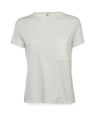 Women's Embroidered Jersey T-Shirt