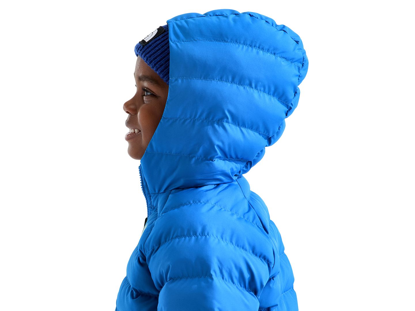 Детская куртка The North Face Reversible Perrito Hooded, цвет: Синий — фото 6