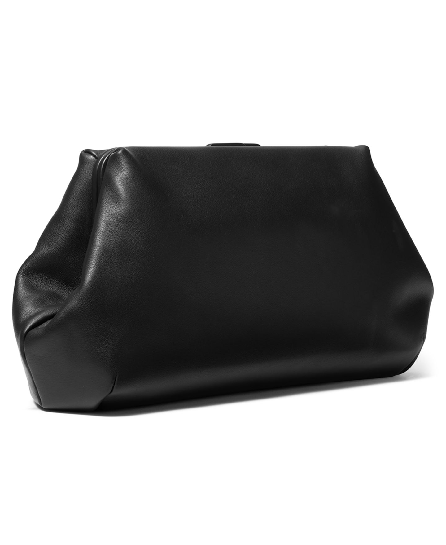 Женский клатч Michael Kors Goldie Large Cloud Frame Clutch Handbag, цвет: Чёрный — фото 4