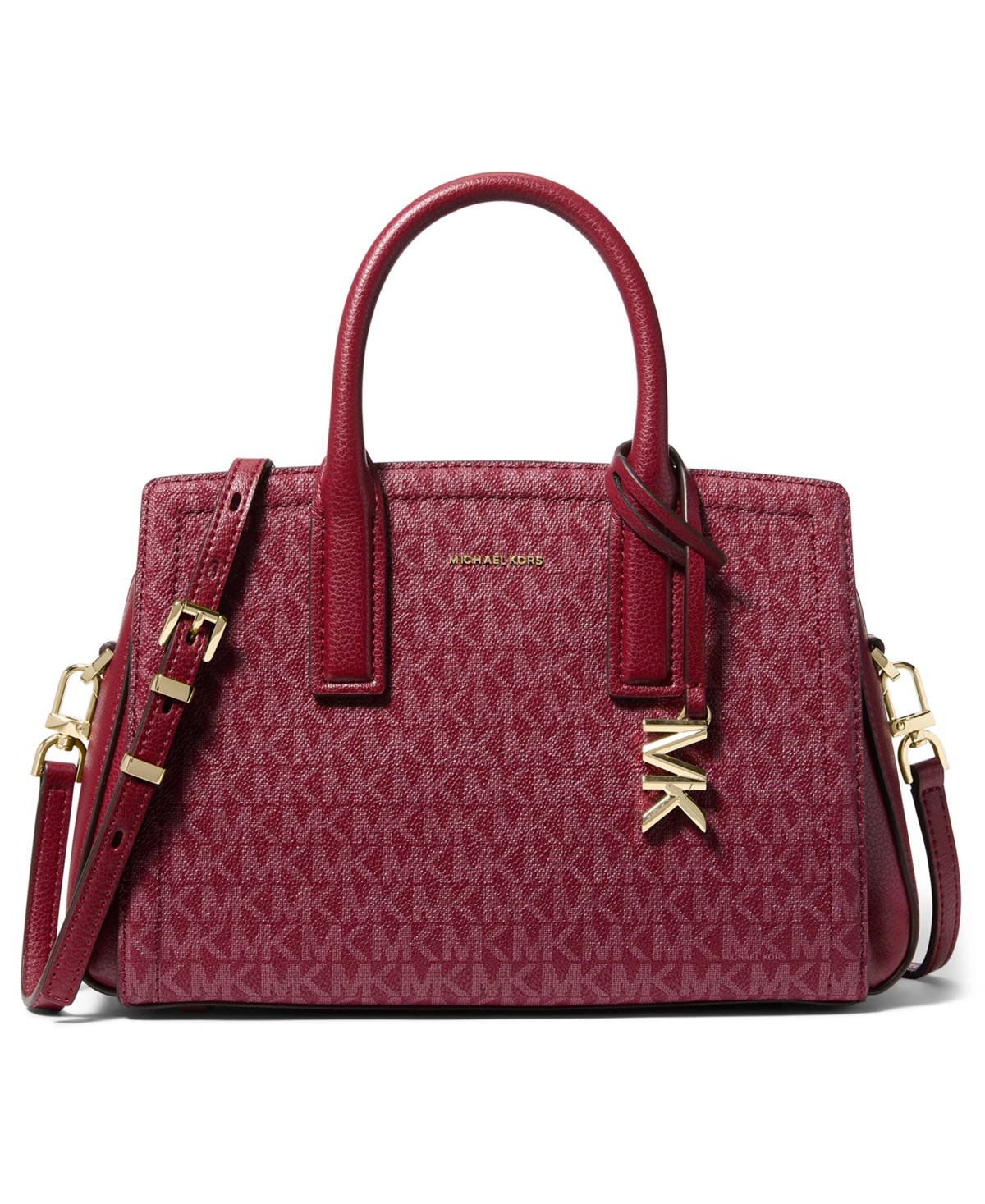 Michael Michael Kors Laila Small Signature Logo Satchel